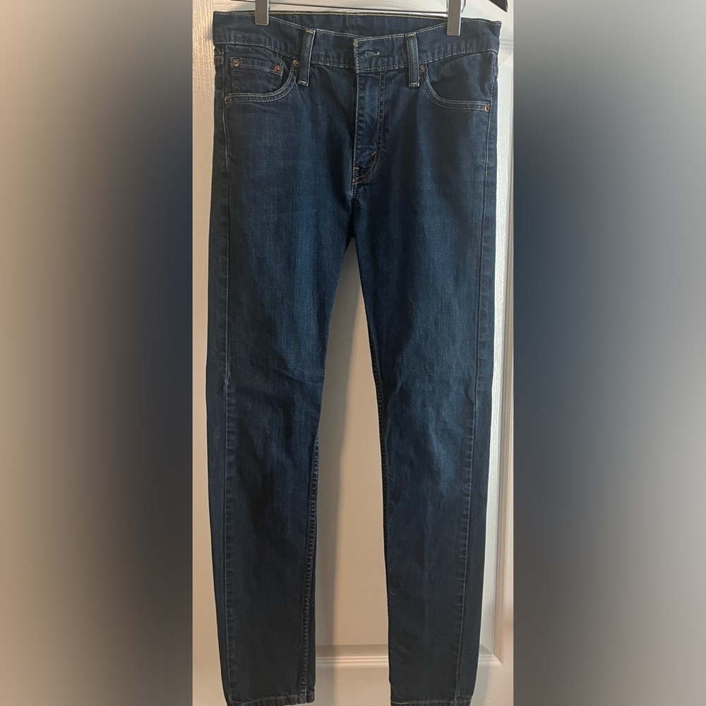 Levi's Men's Dark Blue Slim Jeans
